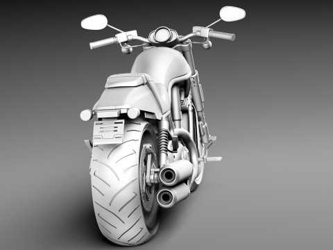 Harley-Davidson V-rod Night Rod Special 2013 Modelo 3D
