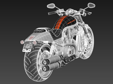 Harley davidson v rod chopper 2025
