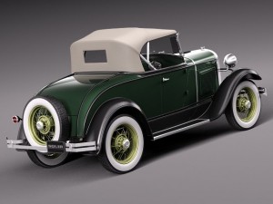 Model A Roadster 1929-1931 Model 3D