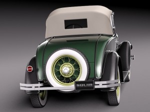 Model A Roadster 1929-1931 Model 3D