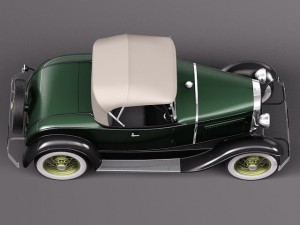 Model A Roadster 1929-1931 Model 3D