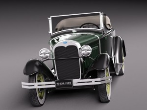 Model A Roadster 1929-1931 Model 3D