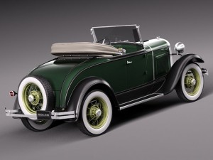 Model A Roadster 1929-1931 Model 3D