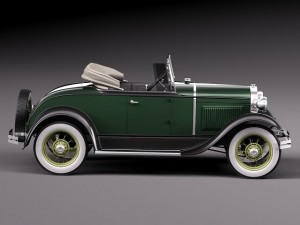 Model A Roadster 1929-1931 Model 3D