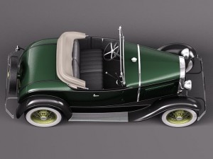 Model A Roadster 1929-1931 Model 3D