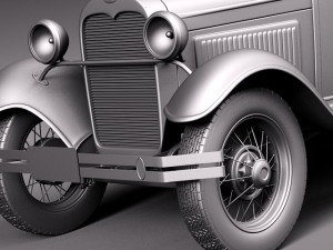 Model A Roadster 1929-1931 Model 3D