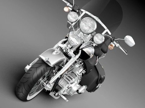 Harley-Davidson Springer FLSTS Patrimonio 2013 Modelo 3D