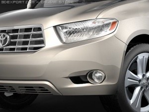 Toyota Highlander 2008 SUV 3D Model