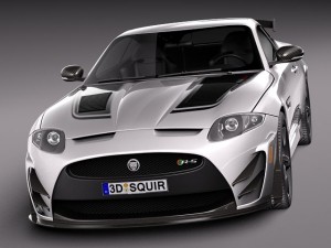 Jaguar XKR S GT 2014 Modello 3D
