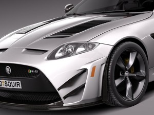 Jaguar XKR S GT 2014 Modello 3D