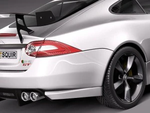 Jaguar XKR S GT 2014 3D Model