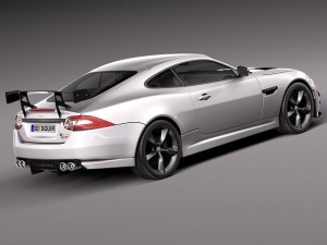 Jaguar XKR S GT 2014 Modello 3D
