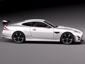 Jaguar XKR S GT 2014 Modello 3D