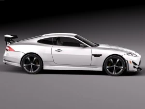 Jaguar XKR S GT 2014 3D Model