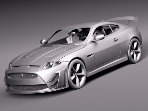 Jaguar XKR S GT 2014 Modello 3D