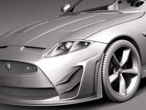Jaguar XKR S GT 2014 Modello 3D