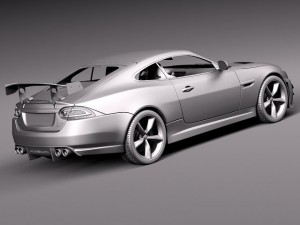 Jaguar XKR S GT 2014 Modello 3D