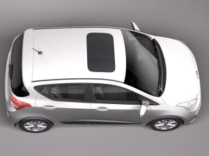 Hyundai i10 2014 3D Model