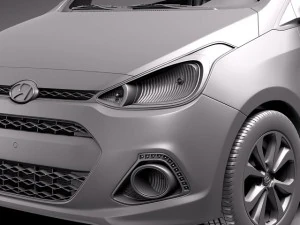 Hyundai i10 2014 3D Model