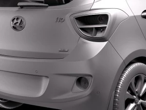 Hyundai i10 2014 3D Model