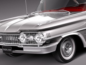 Oldsmobile 88 1959 Coupe 3D Model