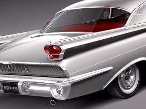 Oldsmobile 88 1959 Coupe 3D Model