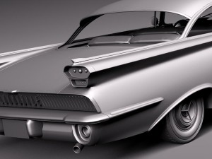 Oldsmobile 88 1959 Coupe 3D Model