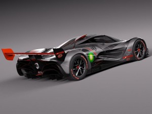 Mazda Furai Concept 2008 3D मॉडल