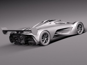Mazda Furai Concept 2008 3D मॉडल