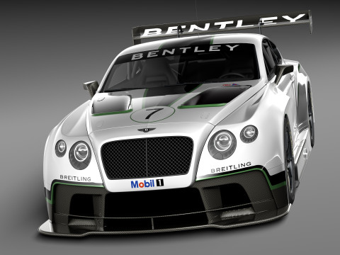 Bentley Continental GT3 2014 Race Car 3D मॉडल