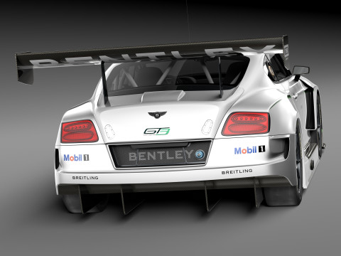 Bentley Continental GT3 2014 Race Car 3D मॉडल
