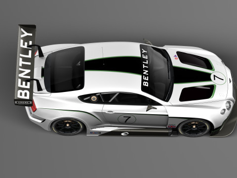 Bentley Continental GT3 2014 Race Car 3D मॉडल
