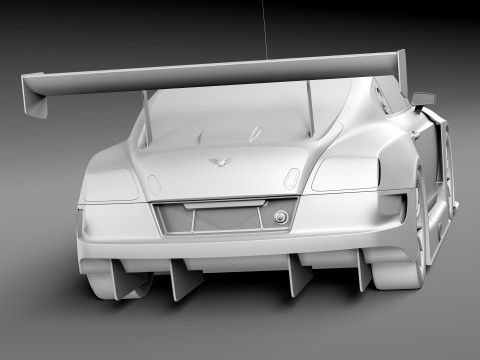 Bentley Continental GT3 2014 Race Car 3D मॉडल