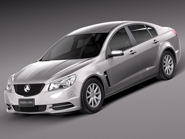Holden VF Commodore 2014 3D 모델 .c4d .max .obj .3ds .fbx .stl .blend 