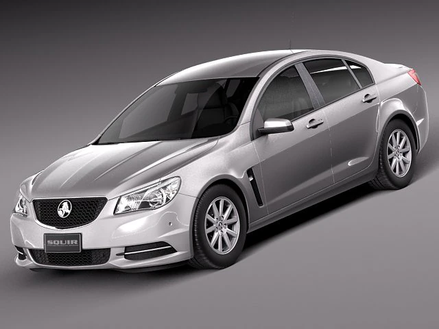 Holden VF Commodore 2014 3D Model .c4d .max .obj .3ds .fbx .stl .blend 