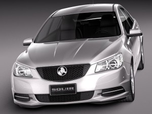 Holden VF Commodore 2014 3D 모델