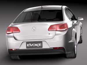 Holden VF Commodore 2014 3D 모델