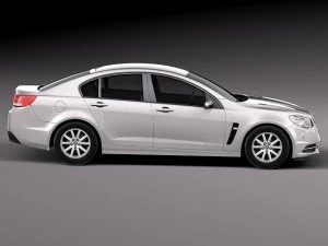 Holden VF Commodore 2014 3D Model