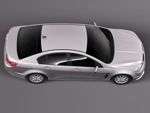 Holden VF Commodore 2014 3D 모델