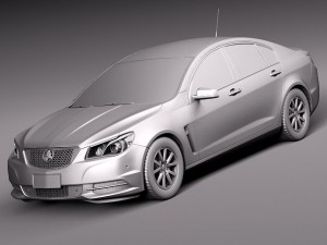 Holden VF Commodore 2014 3D 모델