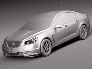 Holden VF Commodore 2014 3D Model