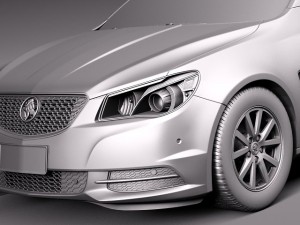 Holden VF Commodore 2014 3D 모델