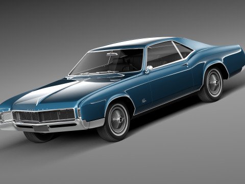 Buick Riviera 1966 3D Model