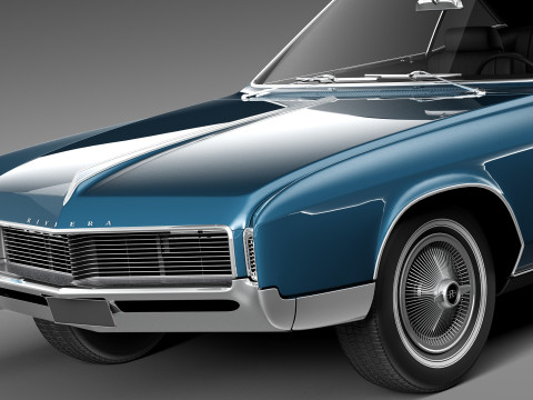 Buick Riviera 1966 3D Model