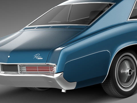 Buick Riviera 1966 3D Model