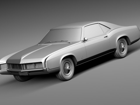 Buick Riviera 1966 3D Model