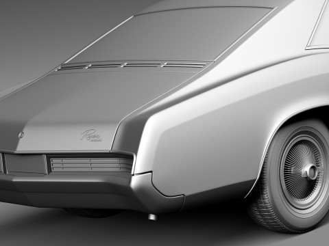 Buick Riviera 1966 3D Model