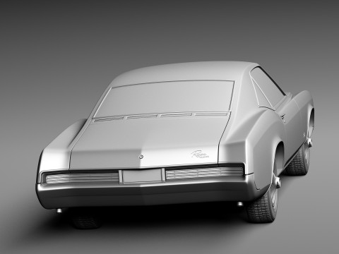 Buick Riviera 1966 3D Model