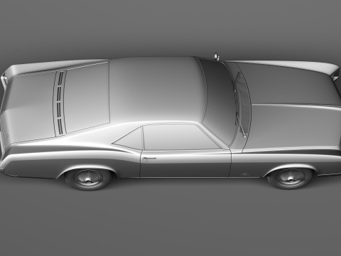Buick Riviera 1966 3D Model