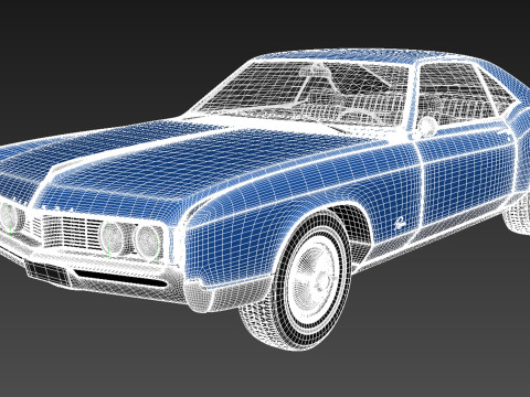 Buick Riviera 1966 3D Model